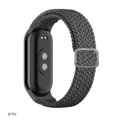 Cinta de nylon ajustável para xiaomi mi banda 8, pulseira trançada para relóg - Show Drop