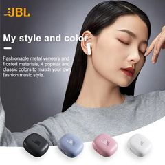 MzyJBL-Earbuds Bluetooth sem fio originais com microfone, mini botões, fones de - Show Drop