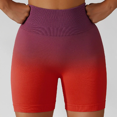 Shorts esportivos sem costura para mulheres, leggings de cintura alta, levantame - comprar online