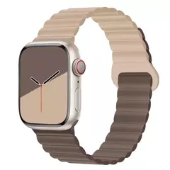 Pulseira Magnética para Apple Watch, Pulseira de Silicone, Pulseira Esportiva,