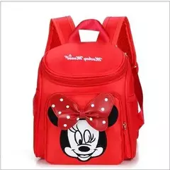 Disney-Mochila de pelúcia respirável para crianças, bolsa escolar para menina - loja online