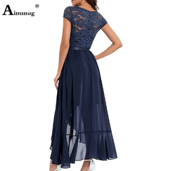 Elegante vestido de meia-panturrilha feminino sem mangas, vestido feminino linha - loja online