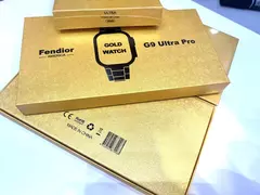 G9ultrapro luxo ouro relógio inteligente, 49mm, parafuso real, pressão, freqü