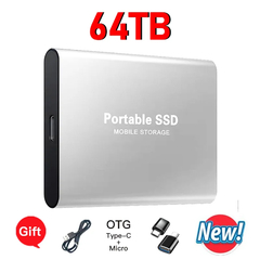 Imagem do Portátil Externo Solid State Drive, SSD 1TB, M.2 USB 3.1, Alta Velocidade, 500G