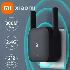 Novo Original Xiaomi Amplificador Wifi Pro 300M 2.4G Repetidor Expansor de Rede