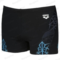 Calção de banho de secagem rápida masculina, calça de praia, maiô estampado - comprar online