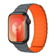 Pulseira Desportiva Magnética para Apple Watch, Pulseira de Silicone, Série iW - Show Drop