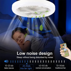 Ventilador de teto com lâmpada de iluminação, 3in 1, E27, Converter Base, Con - Show Drop