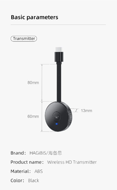 Imagem do Hagibis-Transmissor e Receptor de Vídeo HDMI Sem Fio, Kits G6W, Adaptador Exten