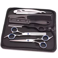 Imagem do Stainless Hairdressing Scissors Set, Corte de Cabelo, Thinning Shears, Barber Sh