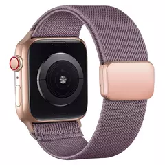 Imagem do Magnetic Loop for Apple Watch Band, Pulseira de Nylon Scrunchie, iWatch Ultra 2,