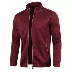 Camisola de zíper gola virada para baixo masculina, Pullovers de gola, camisola - comprar online