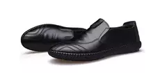 Mocassim masculino de fundo macio, sapato casual de feijão preguiçoso, lounge - loja online