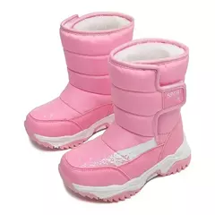 5-12 inverno quente pele botas de neve crianças sapatos peludos meninos menina na internet