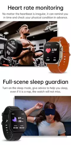 Imagem do Relógio Inteligente de Fitness Ultra IWO Sem Fio, NFC Smartwatch, Chamada Bluet