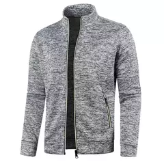 Camisola de zíper gola virada para baixo masculina, Pullovers de gola, camisola - comprar online