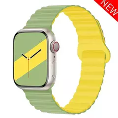 Pulseira Magnética para Apple Watch, Pulseira de Silicone, Pulseira Esportiva, - comprar online