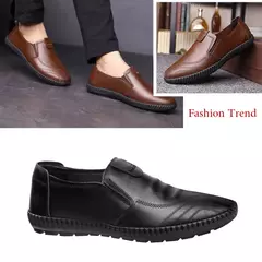 Mocassim masculino de fundo macio, sapato casual de feijão preguiçoso, lounge - loja online