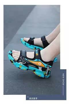 Anti-Slippery Sandálias Plataforma para Meninas e Meninos, Designer de Sapatos - loja online