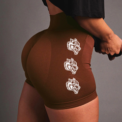 Darc Sport-squat scrunch shorts para mulheres, roupas esportivas de treinamento,