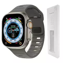 Imagem do Pulseira de Silicone Suave para Apple Watch, Ultra 2, 49mm, 44mm, 45mm, 42mm, 41