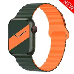 Imagem do Pulseira Magnética para Apple Watch, Pulseira de Silicone, Pulseira Esportiva,