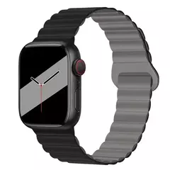 Pulseira Magnética para Apple Watch, Pulseira de Silicone, Pulseira Esportiva,