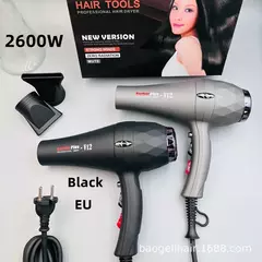 Secador de cabelo de íons negativos de alta potência, 220V, 2600W, temperatura - loja online