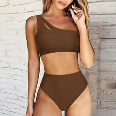 Imagem do Push Up Maiô Swimwear Sólidos Fatos De Banho Verão Beachwear Micro Biquíni S