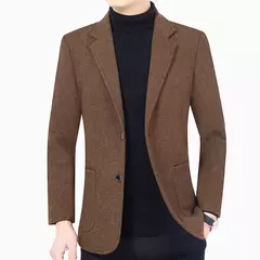 Blazers masculinos de um só peito, roupas casuais, casacos masculinos, jaqueta na internet