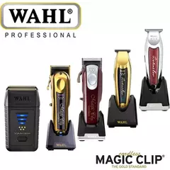 Profissional Wahl Hair Clipper com Base de Carregamento para Barbeiros, Série 5 - loja online