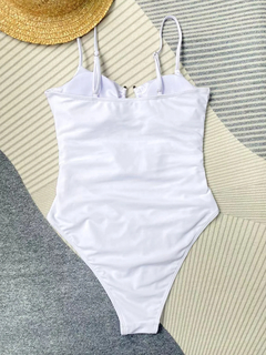 Monokini oco para mulheres, maiô 1 peça, roupa de banho feminina, roupa de ban na internet