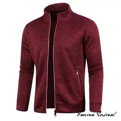 Camisola de zíper gola virada para baixo masculina, Pullovers de gola, camisola na internet