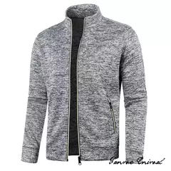 Camisola de zíper gola virada para baixo masculina, Pullovers de gola, camisola - comprar online