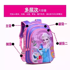 Disney Cartoon escola sacos para crianças, Frozen, Elsa, Anna, meninas mochila, - comprar online