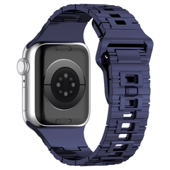 Plating Rubber Strap Band for Apple Watch, Pulseira Colorida de Titânio, Ultra - comprar online