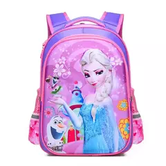 Disney Cartoon escola sacos para crianças, Frozen, Elsa, Anna, meninas mochila, - loja online