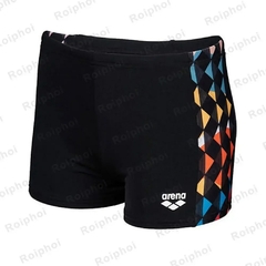 Calção de banho de secagem rápida masculina, calça de praia, maiô estampado - Show Drop