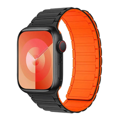 Pulseira Desportiva Magnética para Apple Watch, Pulseira de Silicone, Série iW - Show Drop