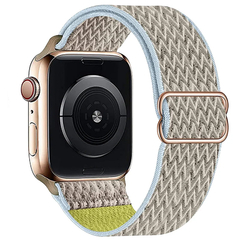 Correia de náilon do laço de scrunchie para apple relógio 6 banda 44mm série - comprar online