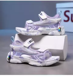 Anti-Slippery Sandálias Plataforma para Meninas e Meninos, Designer de Sapatos na internet