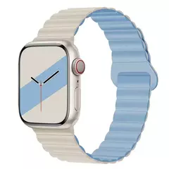 Imagem do Pulseira Magnética para Apple Watch, Pulseira de Silicone, Pulseira Esportiva,