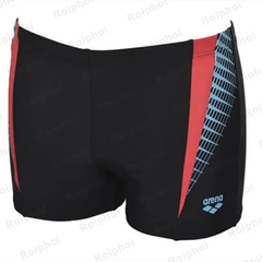 Calção de banho de secagem rápida masculina, calça de praia, maiô estampado - loja online