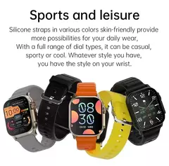 Relógio Inteligente de Fitness Ultra IWO Sem Fio, NFC Smartwatch, Chamada Bluet - comprar online