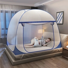 Mosquiteiro dobrável para cama de casal, cama portátil de rede para exterior, - comprar online