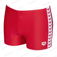 Imagem do Calção de banho de secagem rápida masculina, calça de praia, maiô estampado