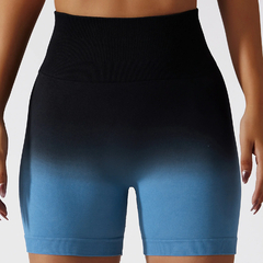 Shorts esportivos sem costura para mulheres, leggings de cintura alta, levantame - Show Drop