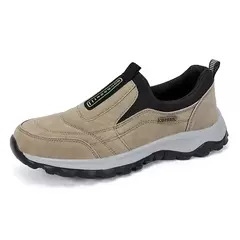 Calçado esportivo casual masculino, mocassins antiderrapantes, tênis de caminh - loja online