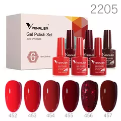 Imagem do 6/12pcs * 7,5 ml Venalisa Nail Gel Polonês Kit VIP Luxo Completo Pigmentado Gel