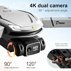 Imagem do PYLV V88 FPV Drone With Wide Angle HD 4K Camera Height Hold Foldable Quadcopter